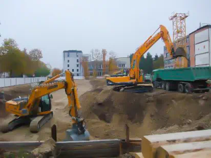 HAUN Baugrubenaushub - Foto © UP - www.peppUP.de