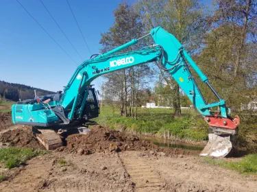 Hochwasserschutz, Ausgleichsflächen, Renaturierung, Rekultivierung - Haun Erdbau GmbH & Co KG